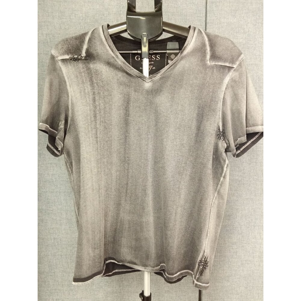Guess Charcoal Distressed Short Sleeve*** SALE** Saying Goodbye to Poshmark Sale